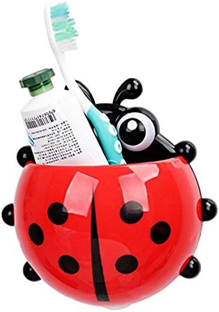 Ladybug Toothbrush Holder Bathroom Set