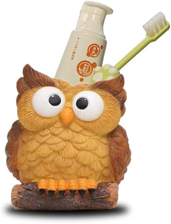 Adorable Owl Toothbrush Holder