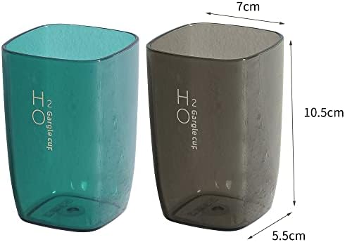 Awhale Toothbrush Holder Non-Inverted Plastic Durable Colorful