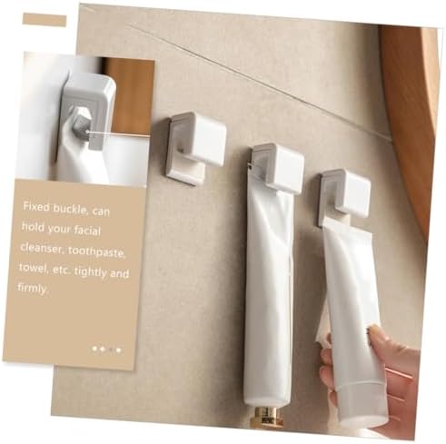 Magiclulu Wall Toothbrush Holder with Hooks and Clips