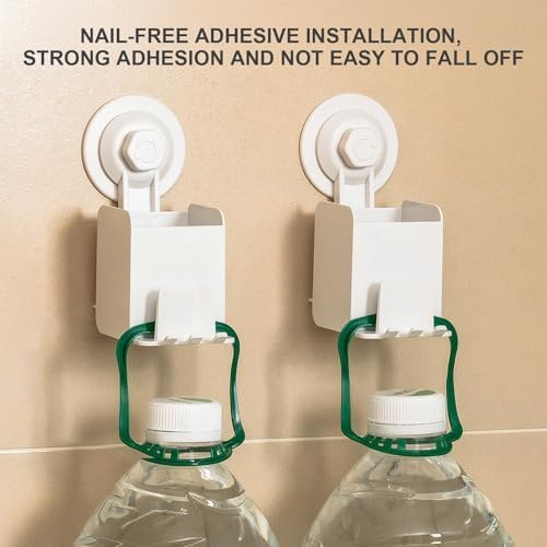 White Compact Wall-Mounted Toothbrush Holder