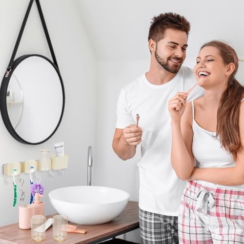 Koulate 3-Slot Wall Mounted Toothbrush Holder