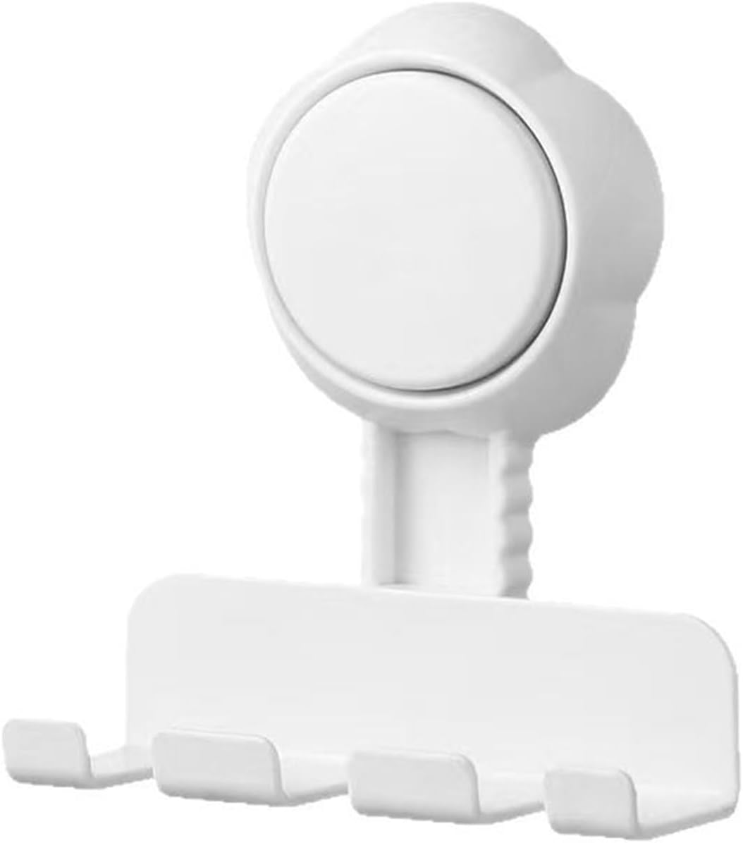 Easy Install Suction Cup Retrieves Toothbrush Holder for Bathroom