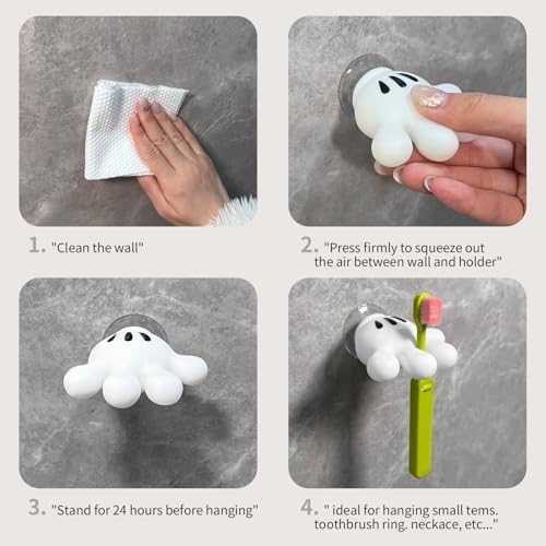 Perfect 2-Piece Toothbrush Holder with Unique Design