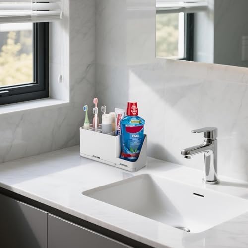 Easy-to-Use Durable Electric Toothbrush Holder for Bathroom Storage