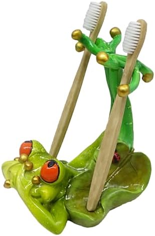 Tree Frog Toothbrush Holder Set