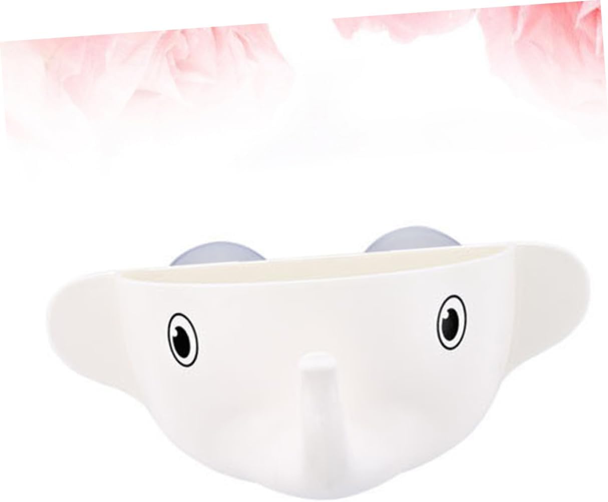 Zerodeko Cartoon Elephant Toothbrush and Toothpaste Organizer compact stylish functional bathroom accessory