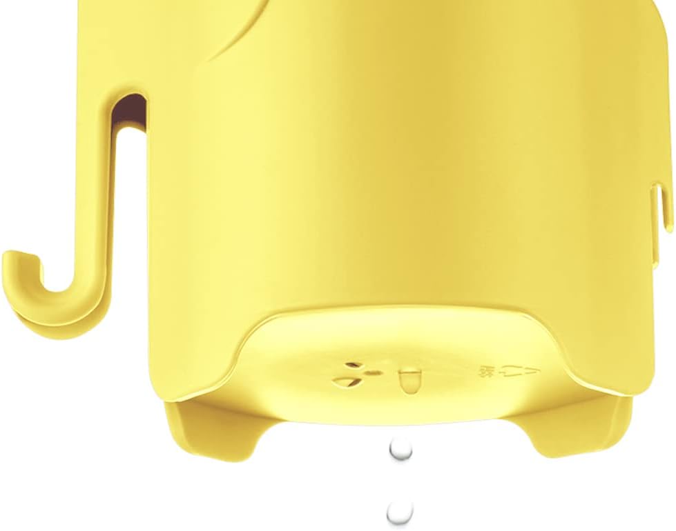 Elephant Toothbrush Holder for Kids with Suction Cup Latex Safety