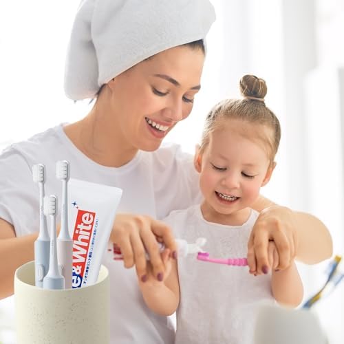 Ceramic Toothbrush Holder - Durable Eco-Friendly Bathroom Organizer