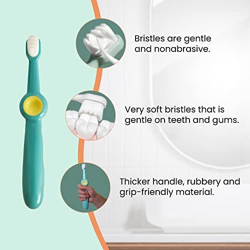 Lion Ultra Soft Bristle Toothbrush Wall-Mounted Organizer for Kids