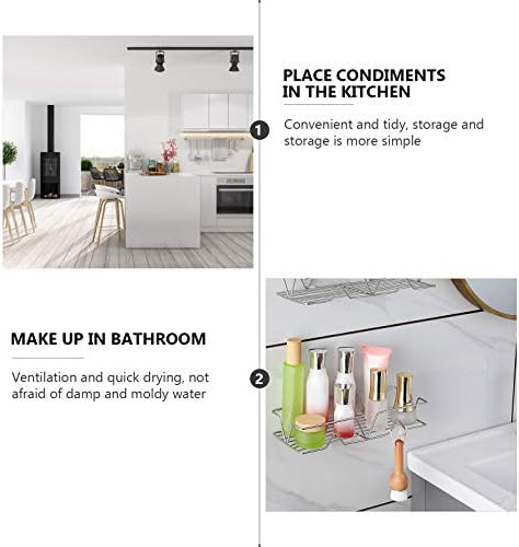 Stainless Steel Corner Organizer for Bathroom