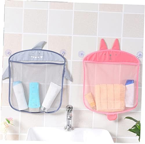 Cabilock Bathroom Toy Organizer Mesh Bag for Kids