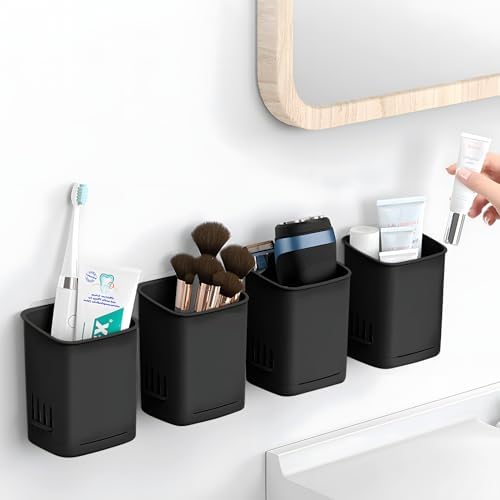 Sturdy Toothbrush Toothpaste Holder for Bathroom Kitchen