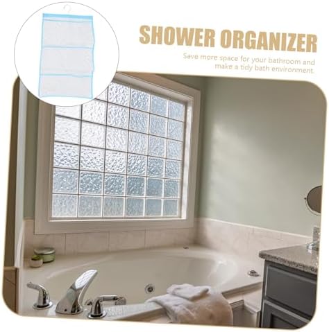 Luxshiny Space-Saving Mesh Shower Organizer