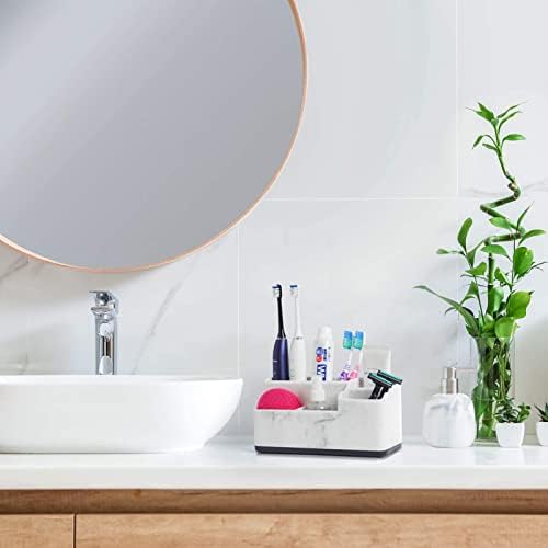 Vitviti Marble Resin Toothbrush Holder
