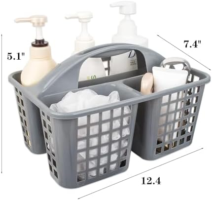 Trackless compact and portable shower organizer