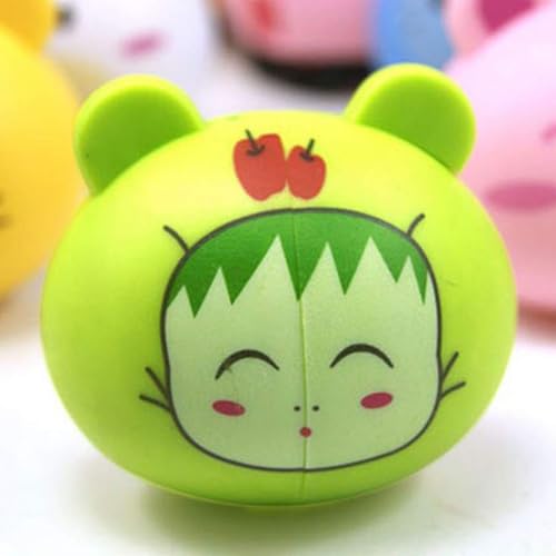 Kids Cartoon Animal Head Shaped Toothbrush Holder with Suction Cups