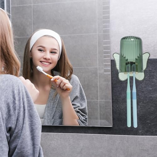 VOCOSTE Wall-Mounted Toothbrush Holder