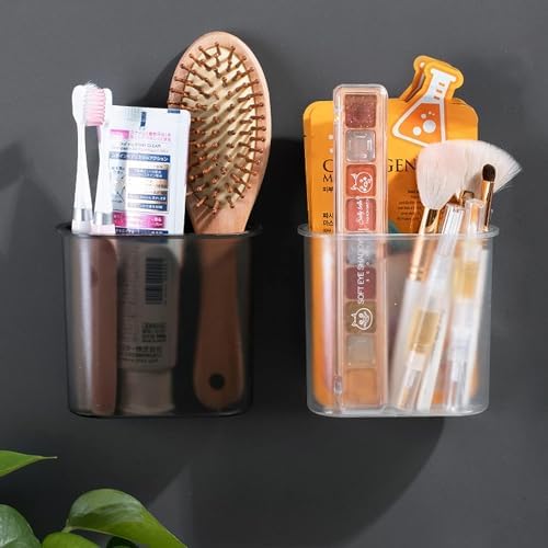 Kulusion Wall Mounted Toothbrush Holder No Drilling