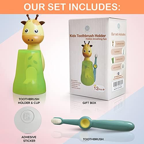 Giraffe Kids Toothbrush Holder