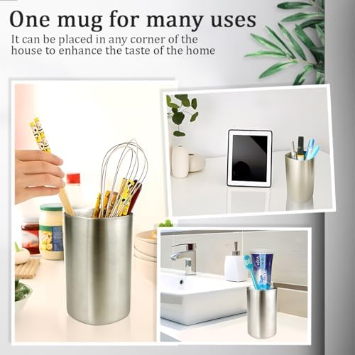 DOERDO Stainless Steel Toothbrush Holder 24x43-inch