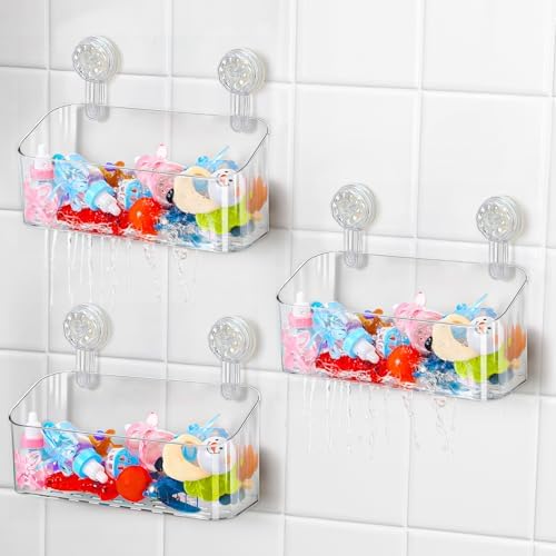 3-Pack Bath Toy Storage Holder