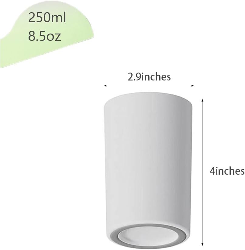 Non-Slip Reusable Toothbrush Cup for Couples