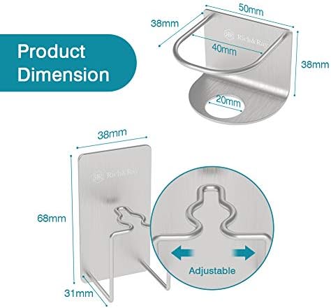 RichRay Stainless Steel Toothbrush Holder
