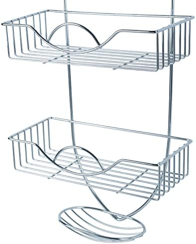 Bath Bliss - Rainbow Design 2-Tier Showersomething for Organizing Your Bathroom Ingredients