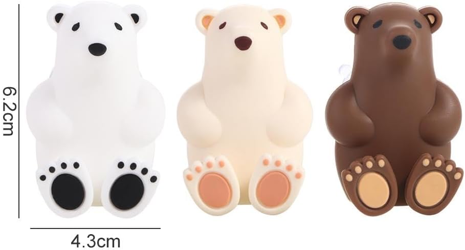 Perfectly Puzzling Polar Bear Toothbrush Holder