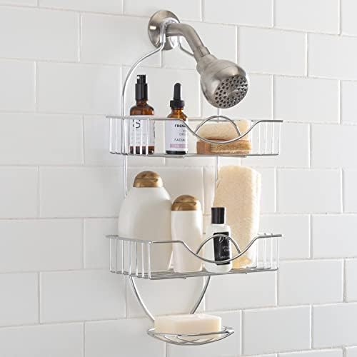 Bath Bliss - Rainbow Design 2-Tier Showersomething for Organizing Your Bathroom Ingredients