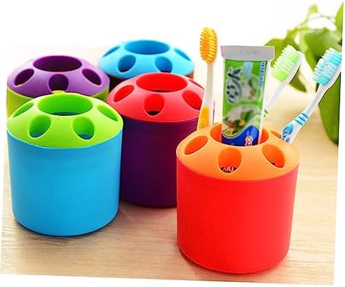 Alipis Large Toothbrush Holder - Bathroom Sink Organizer