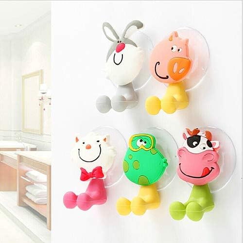 Baost Creative Cute silicone Toothbrush Holder Suction Cup Design for Kids