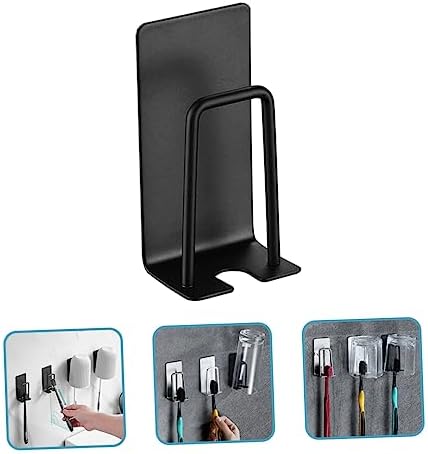 Sturdy Stainless Steel Toothbrush Holders Wall-Mounted Organizer Set for Bathroom