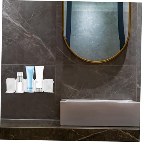 GLEAVI Wall Mounted Shower Organizer with Storage Capacity