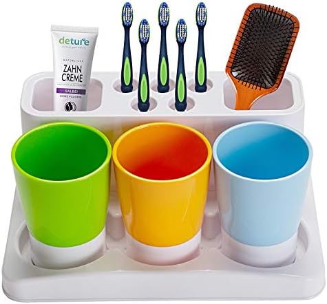 Aebeky Toothbrush Holder Kids Family Set