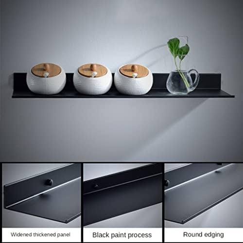 Space-Aluminum Black Bathroom Storage Caddy