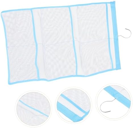 6-Pocket Mesh Over The Door Shower Basket