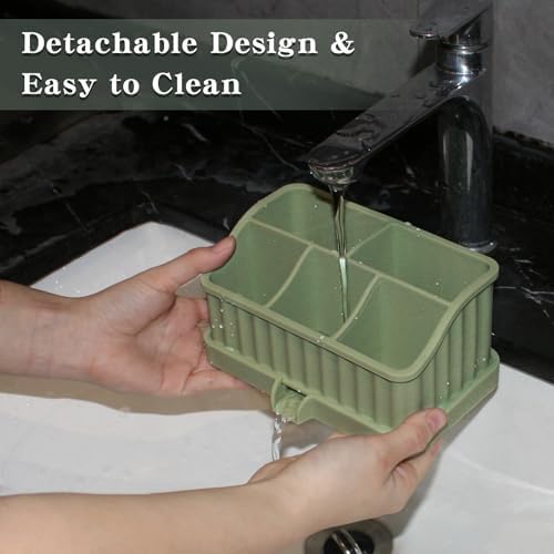 Ayehe Toothbrush Holder with Drainage and 5 Slots