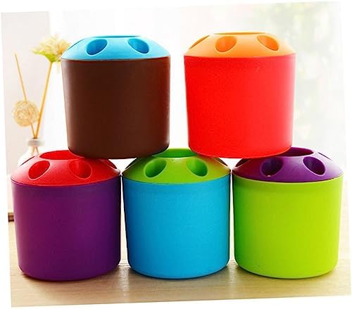 Alipis Large Toothbrush Holder - Bathroom Sink Organizer