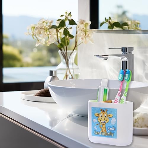 Stylish Giraffe Toothbrush Holder