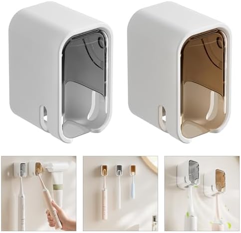 Clutter-Free Bathroom endorse Electric Toothbrush Holder