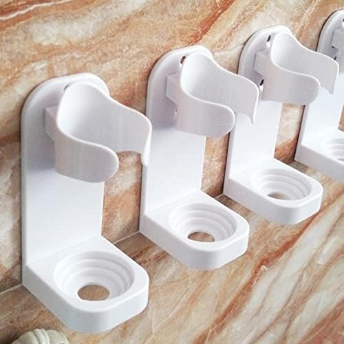4-Piece Set Electric Toothbrush Holder Creative Traceless Wall-Mounted Organizer