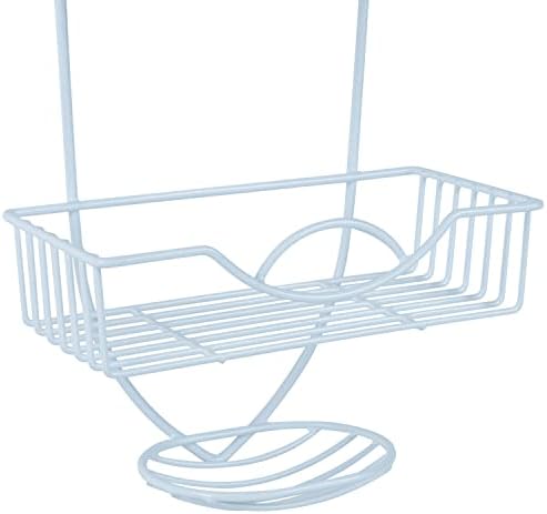 Bath Bliss 4010-WHT Rainbow Style Shower Caddy