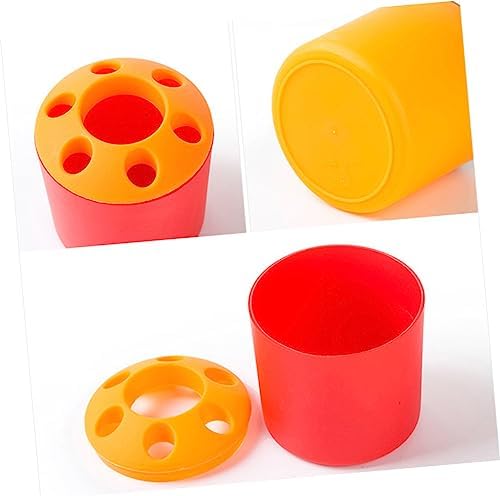 Alipis Large Toothbrush Holder - Bathroom Sink Organizer