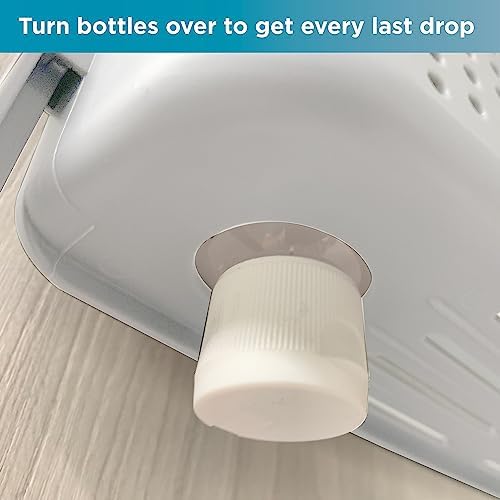BLACKDECKER 2-Way Convertible Shower Caddy with Hooks and Suction Cups White