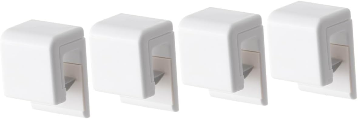 Luxshiny Wall-Mounted Toothpaste Holder Compact Space-Saving