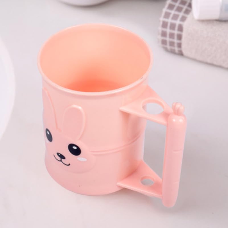 Cute Cartoon Rabbit Toothbrush Tumbler Cup
