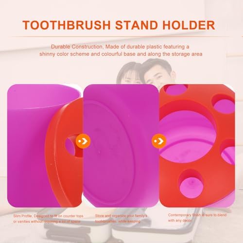 PrettyZoom Toothbrush Holder for Bathroom