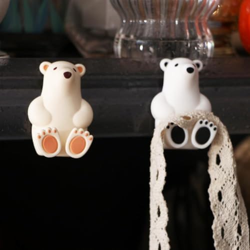 Perfectly Puzzling Polar Bear Toothbrush Holder
